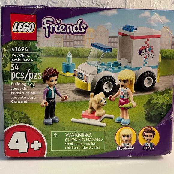 Lego Friends 41694 Pet Clinic Ambulance  NISDB - Picture 1 of 14